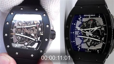 richard mille fake vs real|replica richard mille watch.